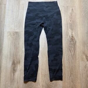 Lululemon‎ Womens Align High-Rise Crop 23" Leggings - Camo - Size 8
